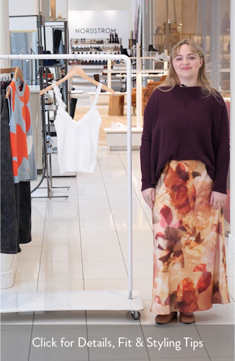 Spring Fever Rib Lace Trim Camisole, sales video thumbnail