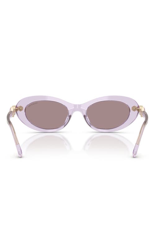 Swarovski 53mm Oval Sunglasses