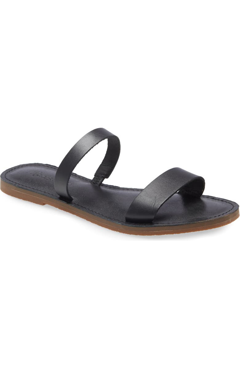 Madewell The Boardwalk Double-Strap Slide Sandal, Main, color,