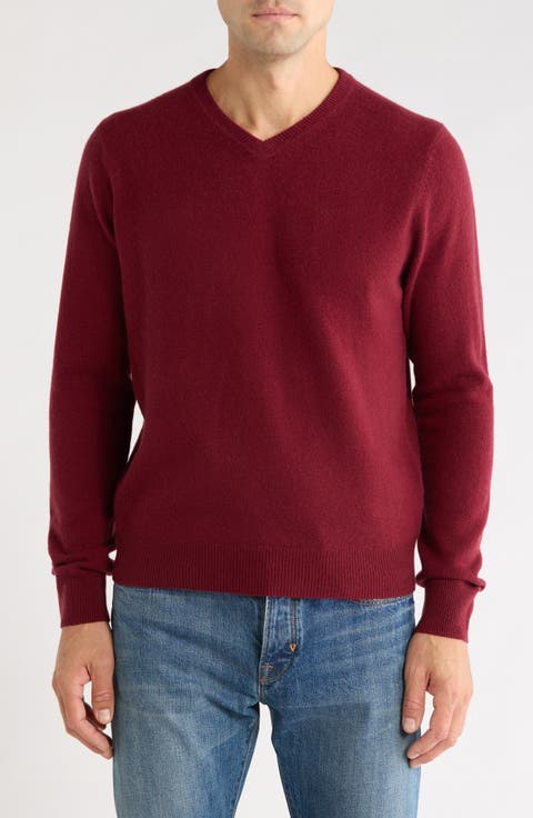 V-Neck Cashmere Sweater
