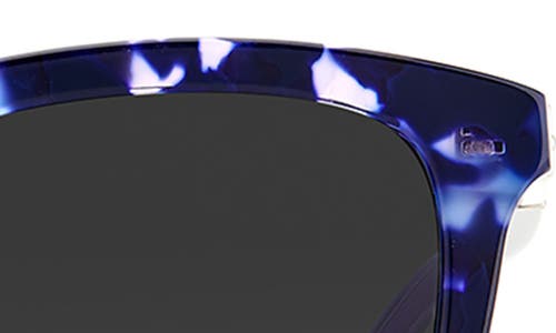 Kate Spade New York Reenas 53mm Gradient Polarized Cat Eye Sunglasses In Blue