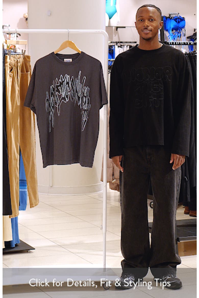 Beaded Graphic T-Shirt video