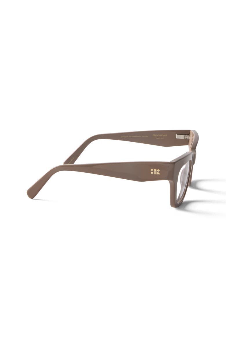 Rosalie Reading Glasses, Alternate, color, Creme / Brown / Grey