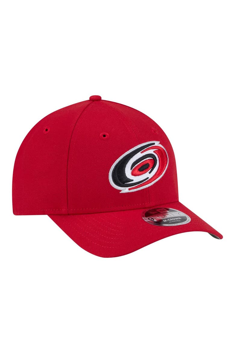 Men's New Era  Red Carolina Hurricanes COOLERA 9FORTY M-Crown Adjustable Hat, Alternate, color, Red