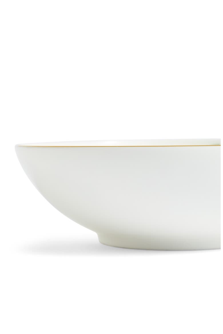 Wild Strawberry Bone China Cereal Bowl, Alternate, color, WHITE STRAWBERRY