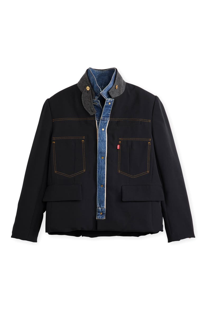 Gender Inclusive Levi's® Denim x Matelassé Twill Reversible Jacket