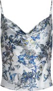 L'AGENCE Calista Cowl Neck Silk Camisole