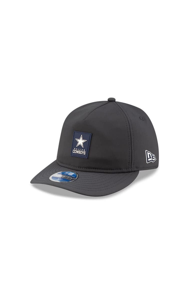 Men's New Era Charcoal Dallas Cowboys 2025 Sideline Cold Weather Retro Crown 59FIFTY Fitted Hat, Main, color, Charcoal