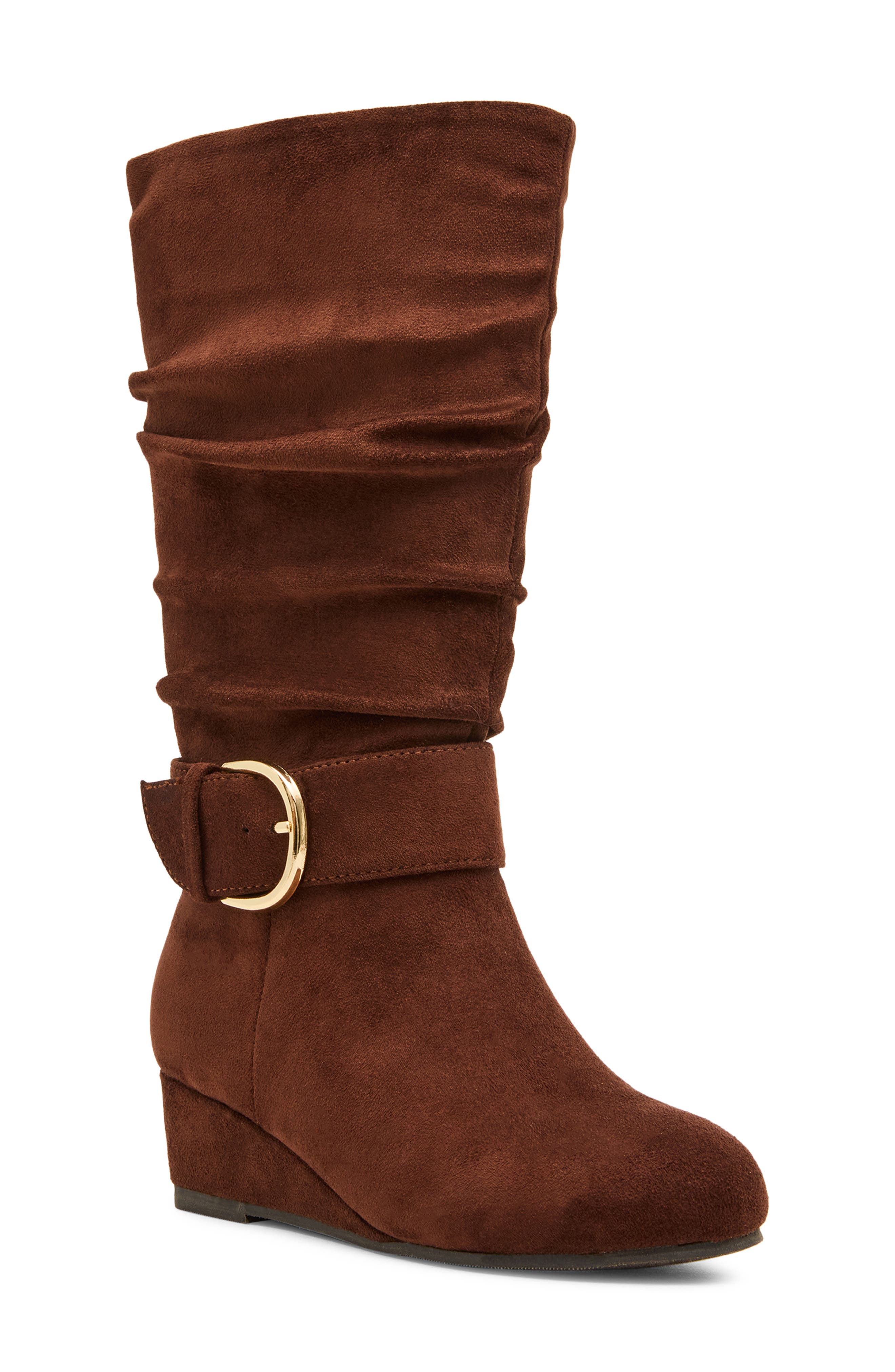 Kids' JWedge Wedge Boot, Main, color, BROWN