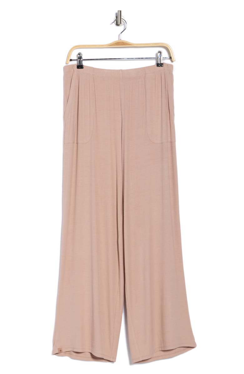 Barefoot Dreams<sup>®</sup> Malibu Collection<sup>®</sup> Ultrasoft Rib Lounge Pants, Alternate, color, Willow