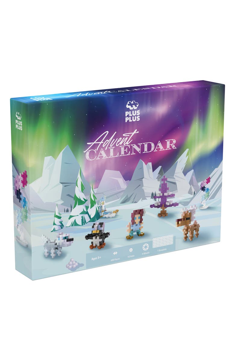 Plus-Plus USA Arctic Adventure Advent Calendar, Alternate, color,