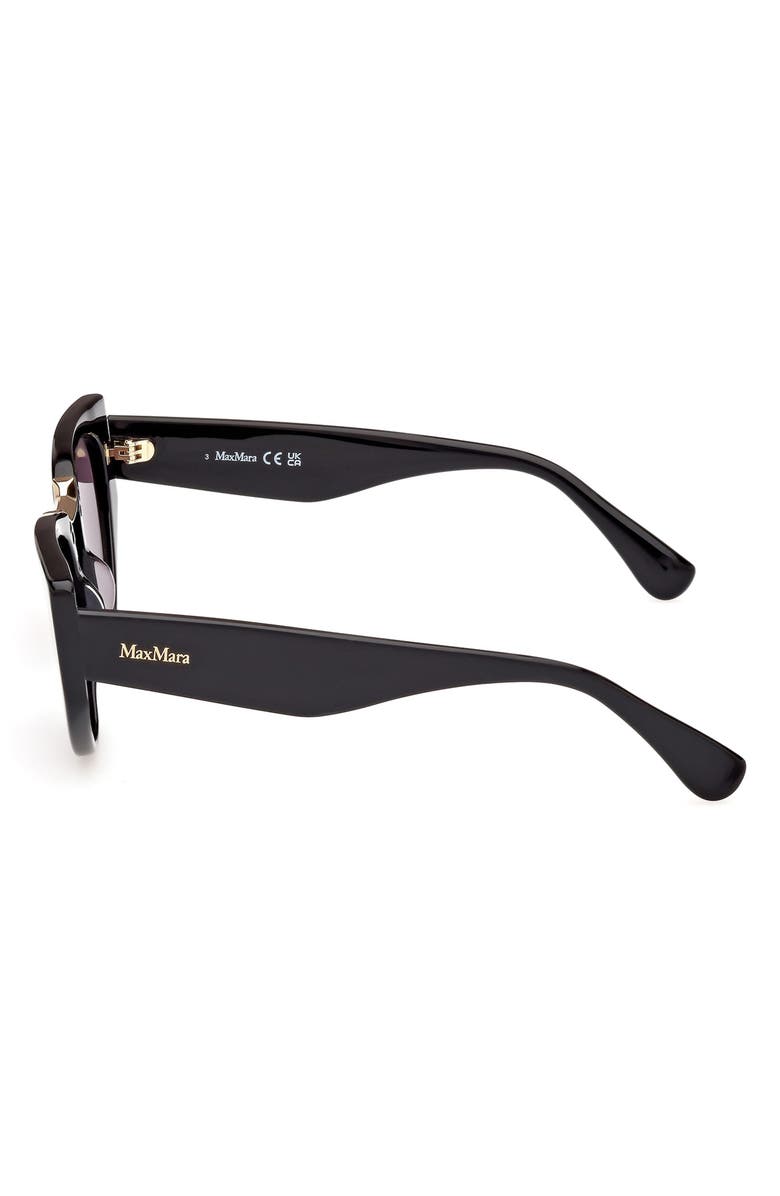 Max Mara Bridge1 54mm Cat Eye Sunglasses, Alternate, color, 