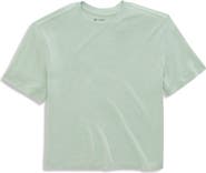 AG Charli Boxy Linen Blend T-Shirt