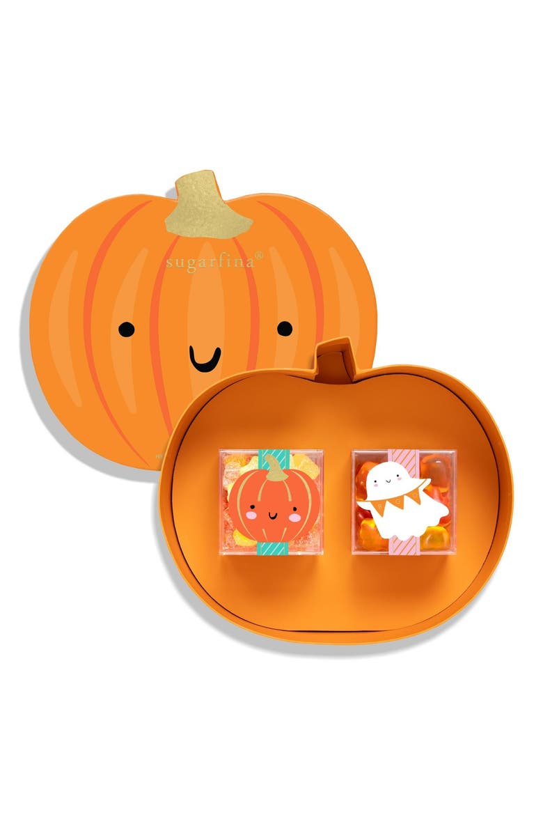 Pumpkin 2-Piece Candy Bento Box, Alternate, color, NO COLOR
