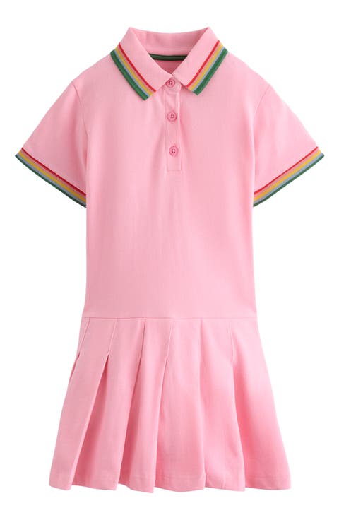 Kids' Piqué Jersey Polo Dress (Toddler, Little Kid & Big Kid)