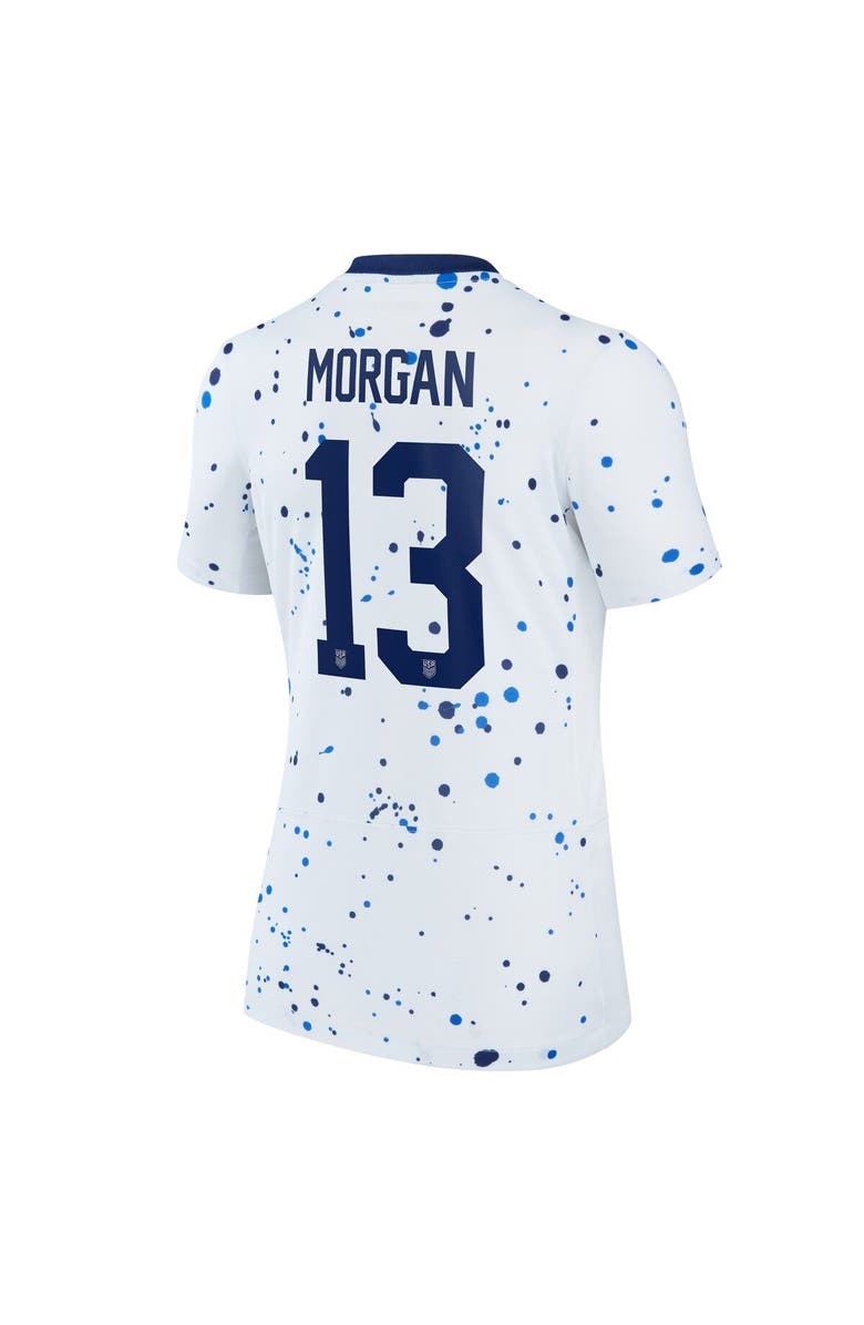 Nike Women's Nike Alex Morgan White USWNT 2023 Home Replica Jersey, Alternate, color,