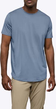 Cuts AO Curve Hem Cotton Blend T-Shirt