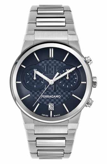 FERRAGAMO Sapphire Chronograph Bracelet Watch, 41mm