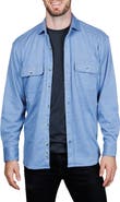 TailorByrd Mélange Solid Shirt Jacket