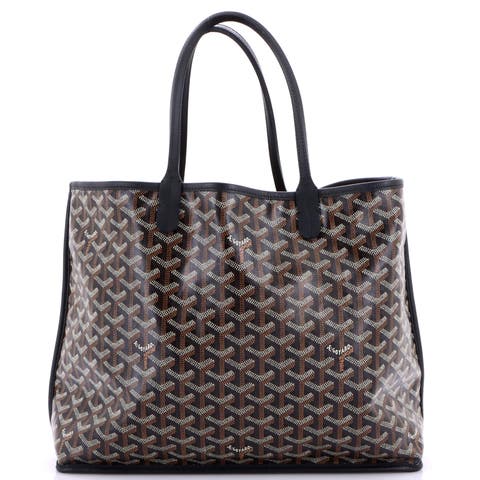 Anjou Reversible Tote Coated Canvas PM