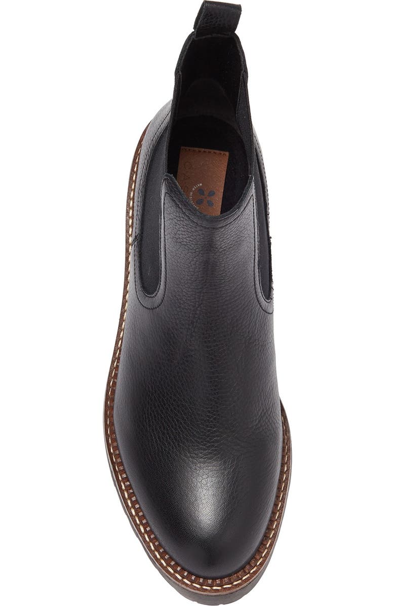 Caslon<sup>®</sup> Miller Water Resistant Leather Chelsea Boot, Alternate, color,