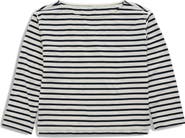 AG Annie Stripe Stretch Cotton T-Shirt