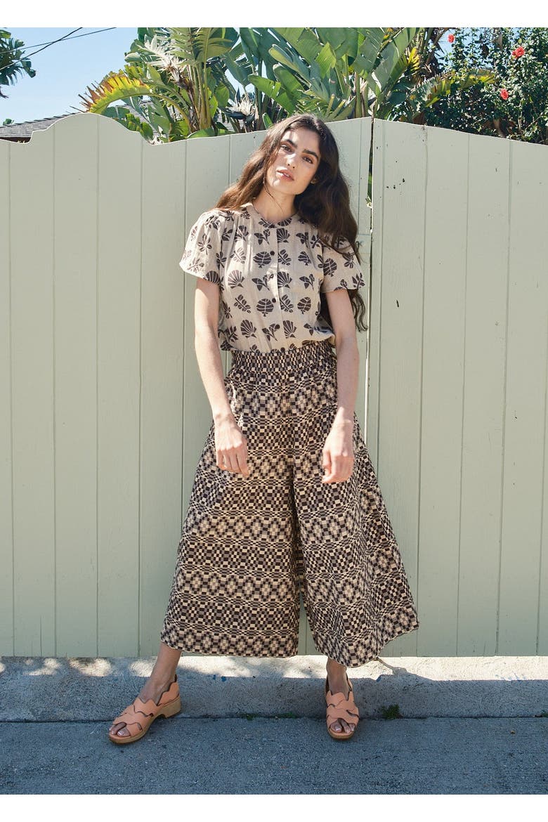 Jo Midi Wide Legged Culottes, Alternate, color, Yesterday
