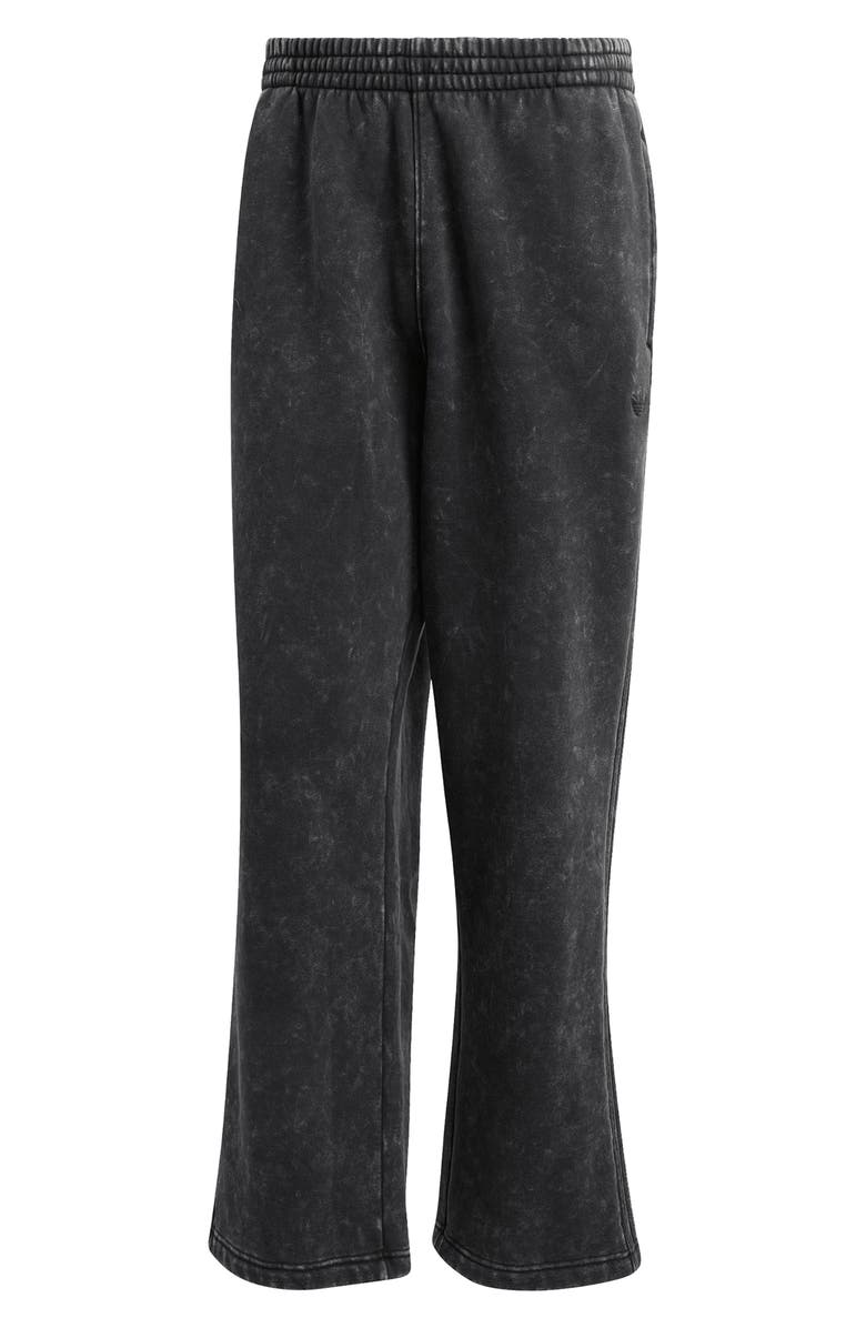 adidas Washed Cotton Blend Sweatpants, Alternate, color, Black