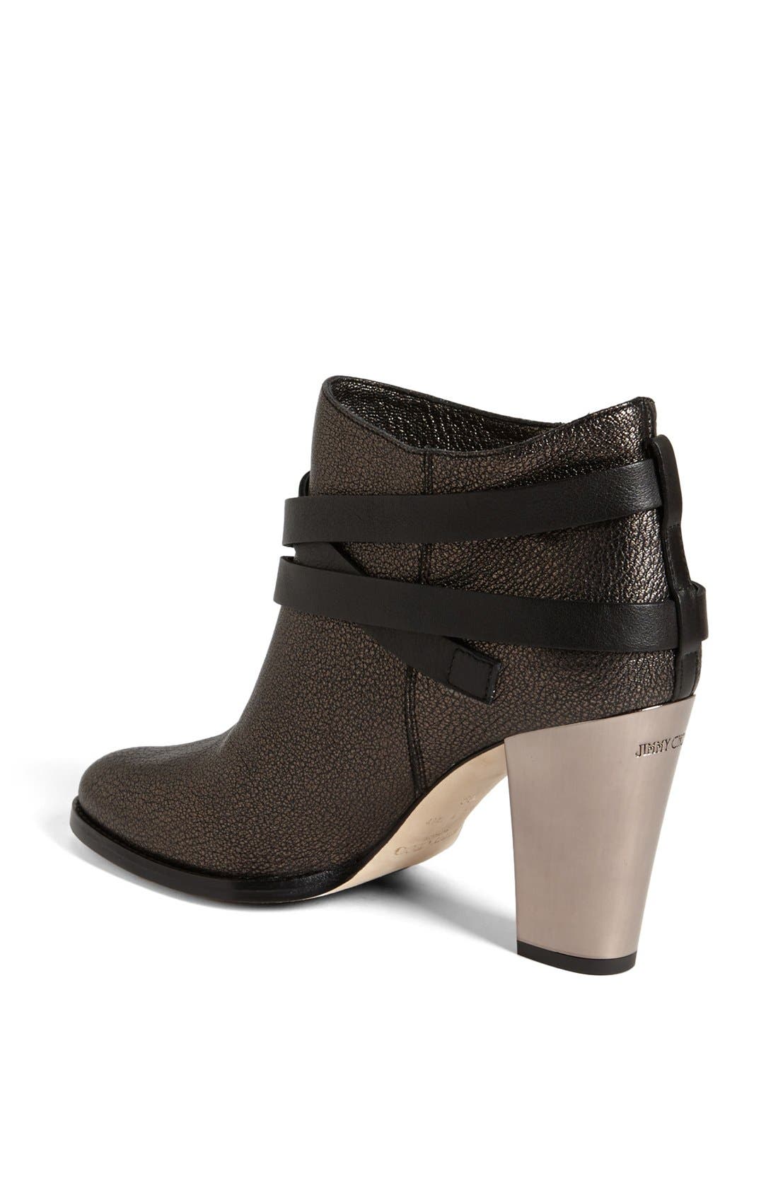 'Melba' Bootie, Alternate, color, BLACK/ ANTHRACITE