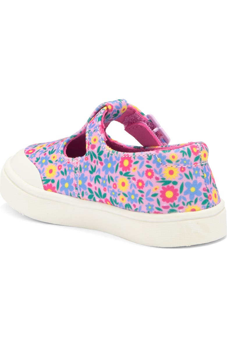 Dr. Scholl's Kids' Madi T-Strap Sneaker, Alternate, color, Pink Floral