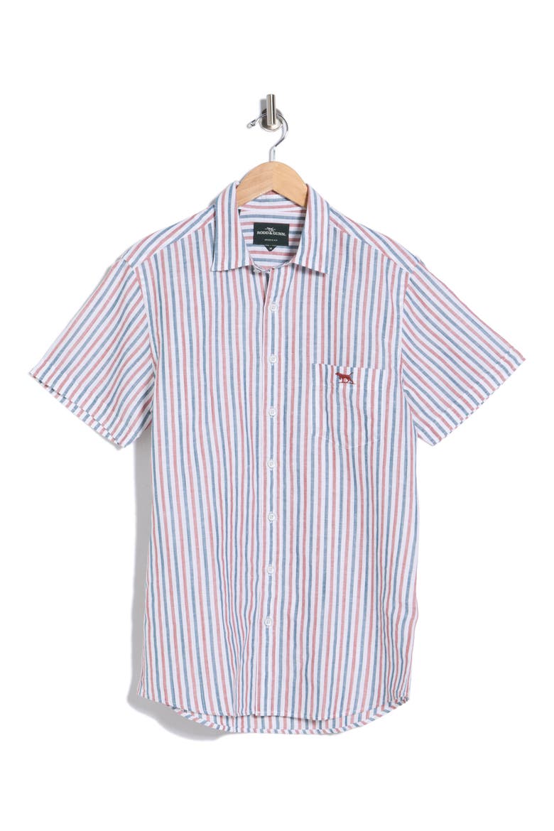 Hopetoun Short Sleeve Shirt, Alternate, color, TWILIGHT