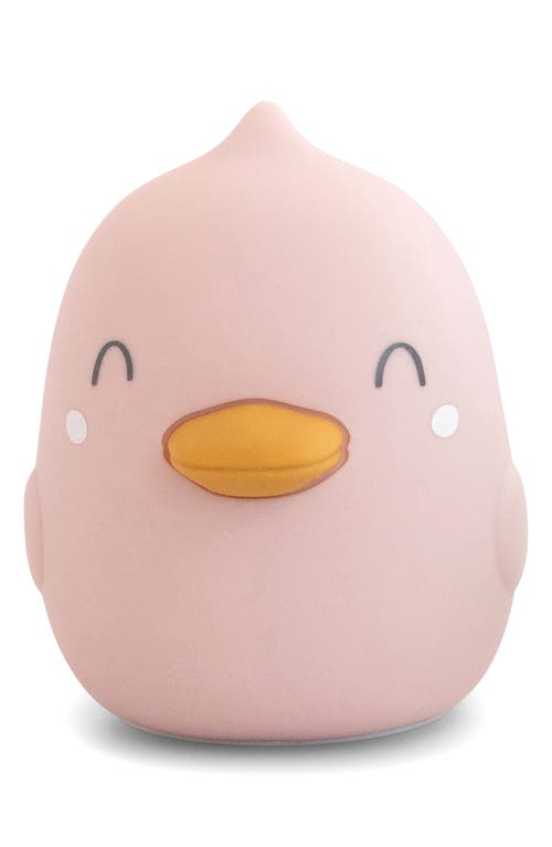 Kalencom Brightduck Silicone Night Light In Pink