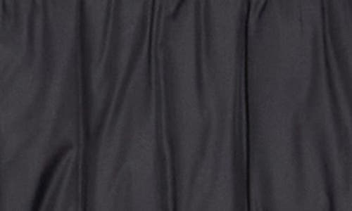 Eileen Fisher Ruched High Collar Vest In Black