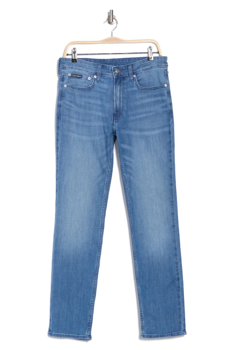 Slim Straight Fit Jeans, Alternate, color, LIBERTY