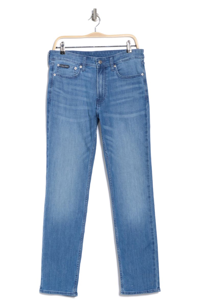 Calvin Klein Slim Straight Fit Jeans, Alternate, color, Liberty
