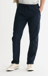 JACHS Cotton Twill Drawstring Pants