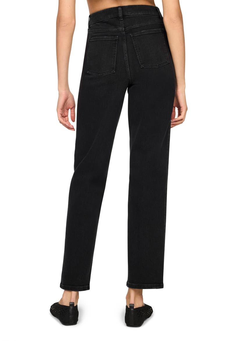 '90s High Waist Straight Leg Jeans, Alternate, color, DEEP SPACE