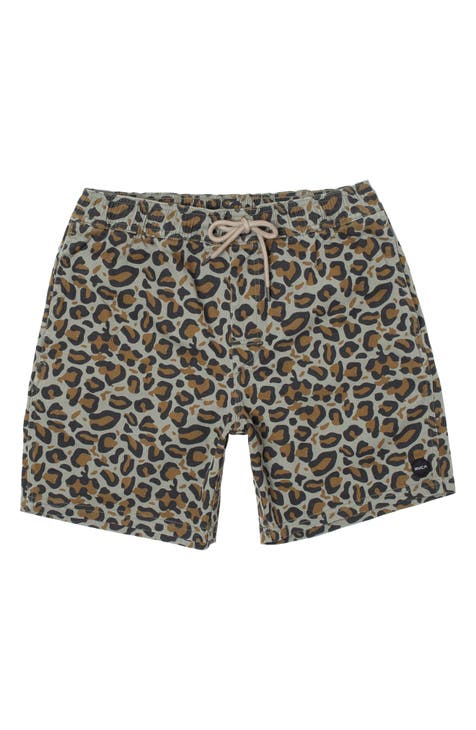 Kids' Escape Print Knit Shorts (Big Boy)