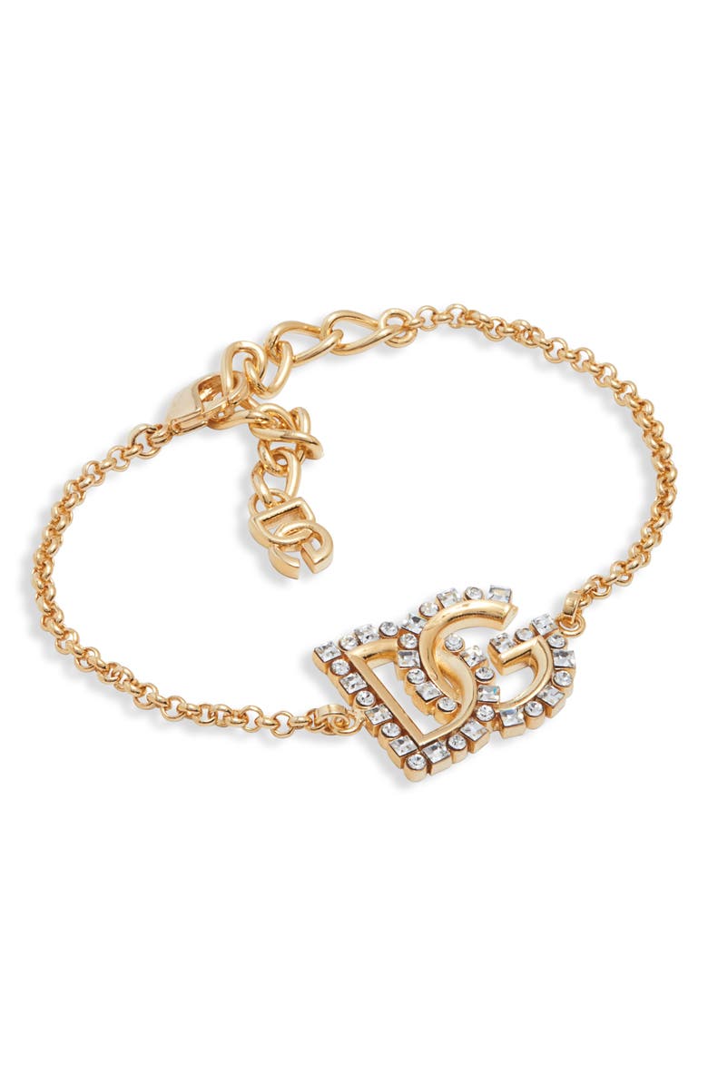 Dolce&Gabbana DG Pendant Bracelet, Main, color, Zoo00 Oro