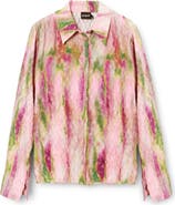 Desigual Yamagata Abstract Print Button-Up Shirt