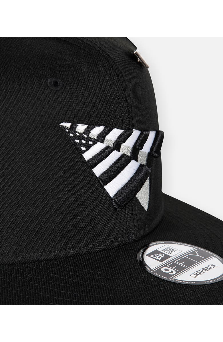 PAPER PLANES Original Crown 9FIFTY Twill Cap, Alternate, color, Black