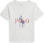 Polo Ralph Lauren Kids' Big Pony Logo Graphic T-Shirt