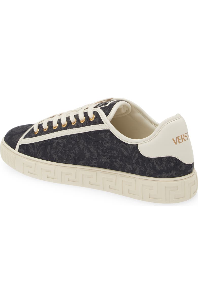 Versace Barocco Greca Low Top Sneaker, Alternate, color,