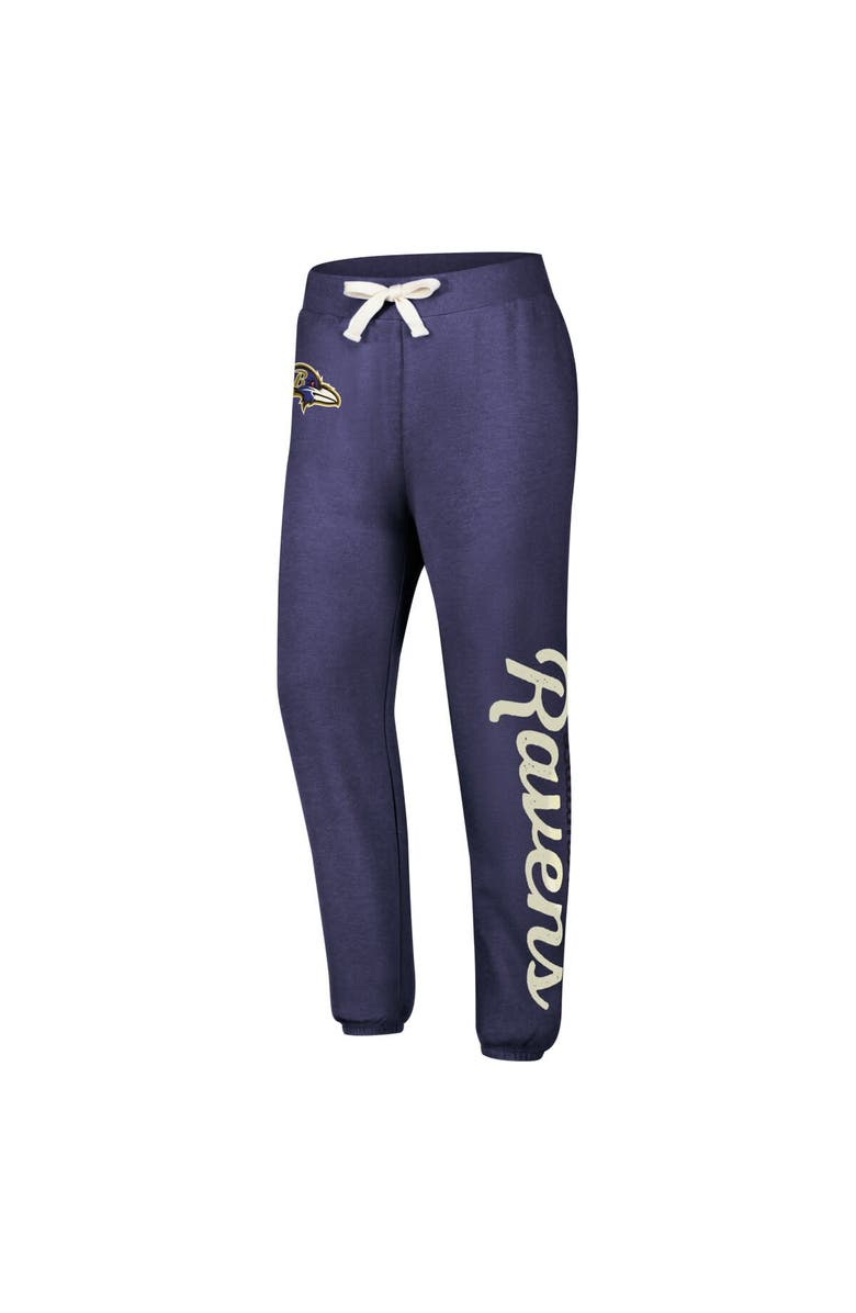 G-III 4HER BY CARL BANKS Women's G-III 4Her by Carl Banks Purple Baltimore Ravens Scrimmage Fleece Pants, Alternate, color, 