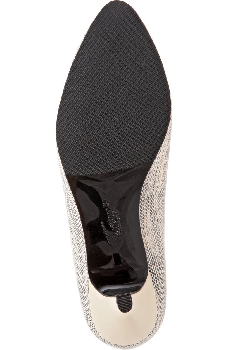 Trotters Kiera Snake Embossed Pump, Alternate, color,