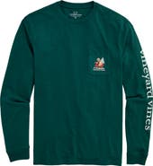 vineyard vines Big Dog Small Sleigh Graphic Long Sleeve T-Shirt