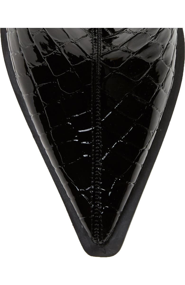 Topshop Bronx Pointy Toe Bootie, Alternate, color,