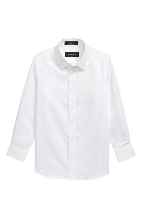 Boys White Shirts Sweatshirts