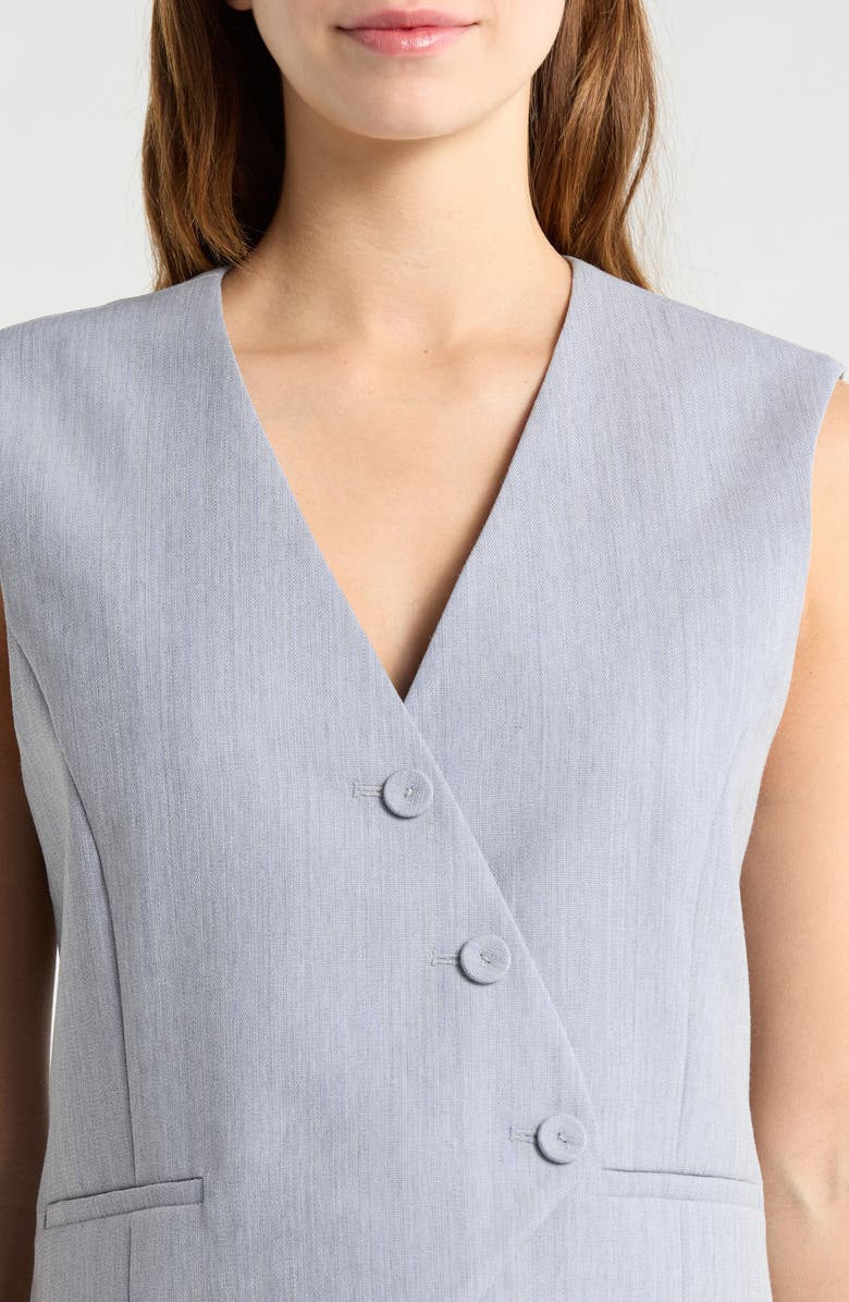 TWP Tyler Wool Vest, Alternate, color, Halogen Blue