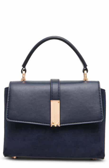 Small Top Handle Faux Leather Bag